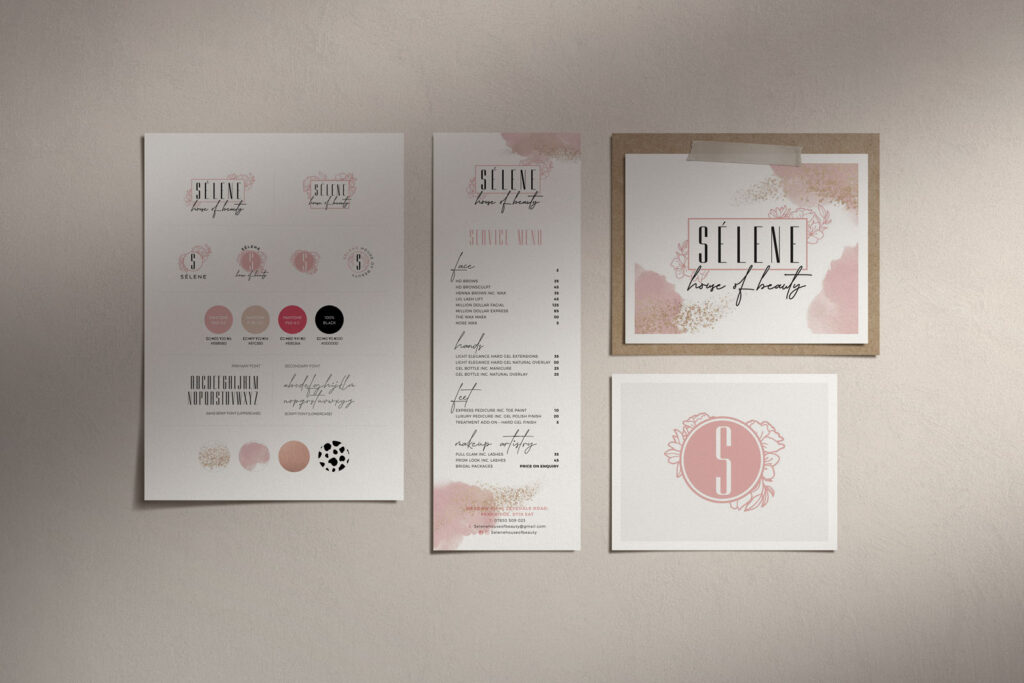 beauty industry business branding