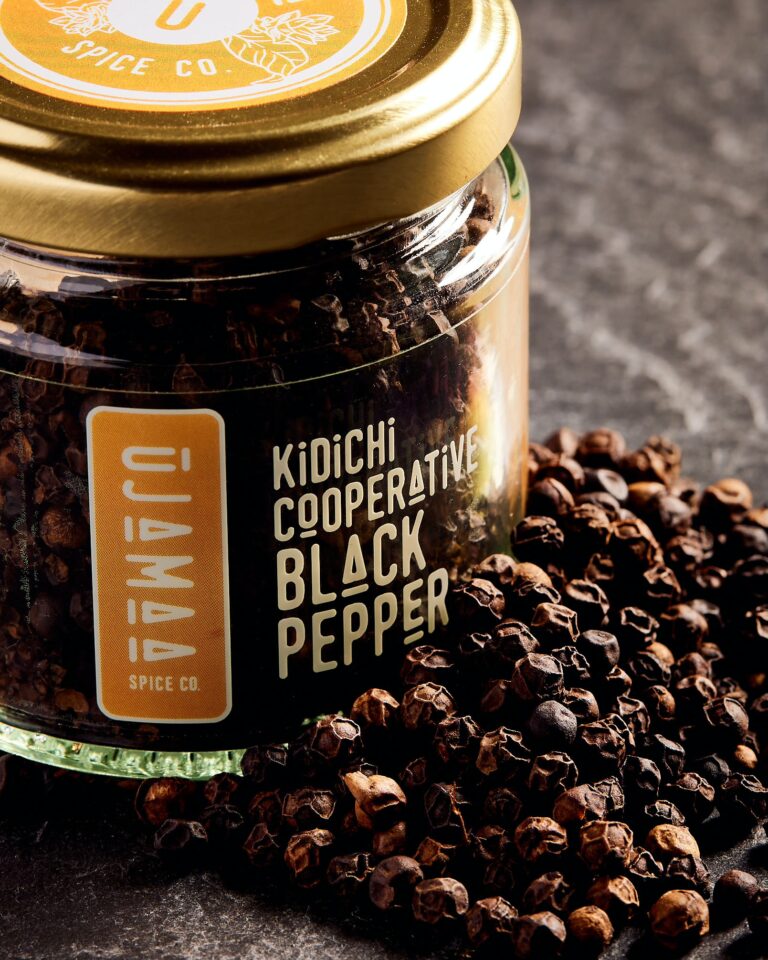 spice packaging and branding for ethical food startup