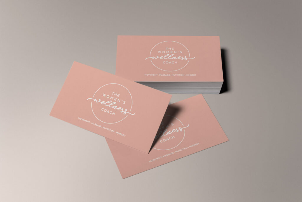 women's wellness brand design