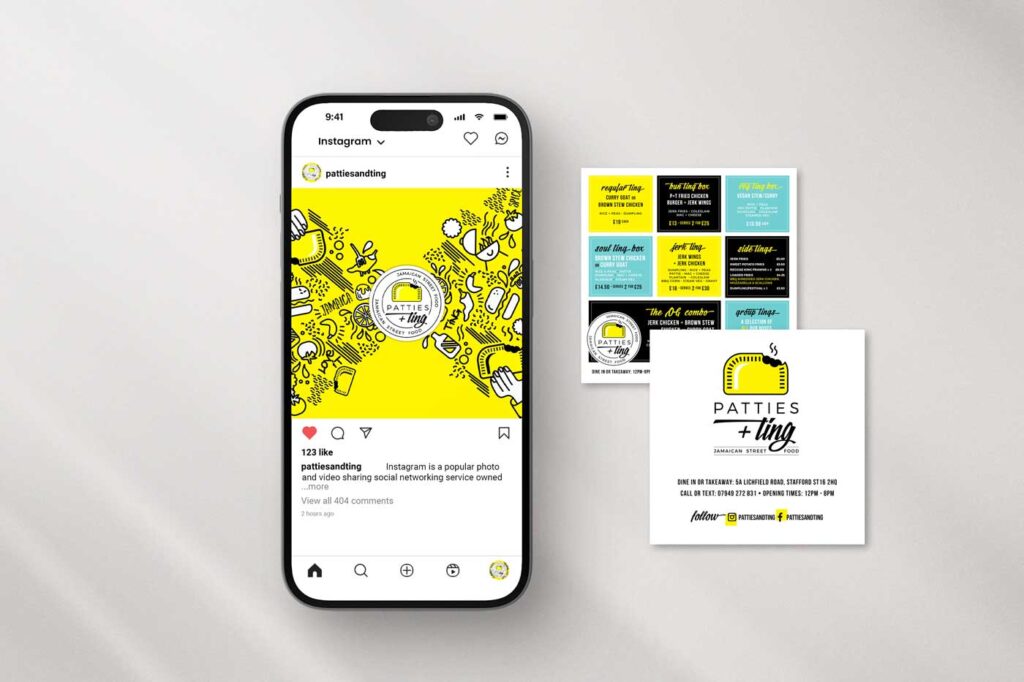 restaurant business branding and logo design