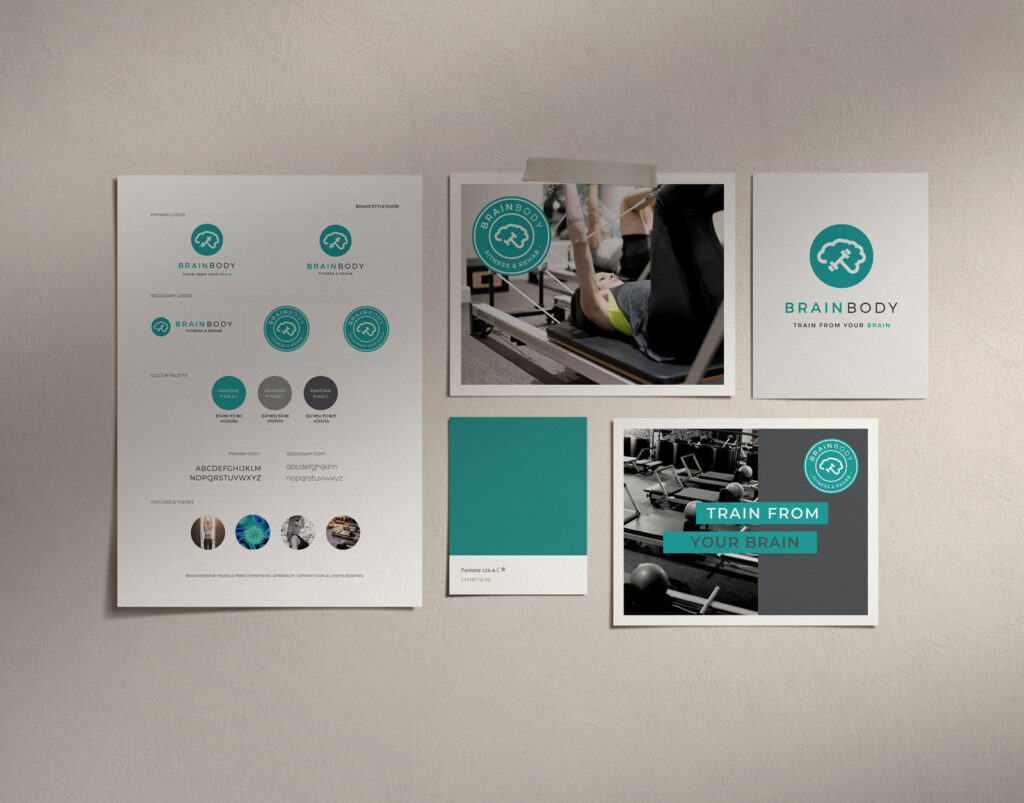 health and fitness business logo design