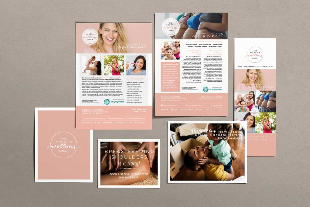 women's wellness brand design