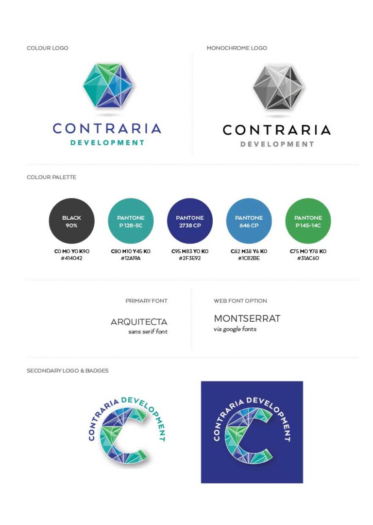 property consulting business brand style guide